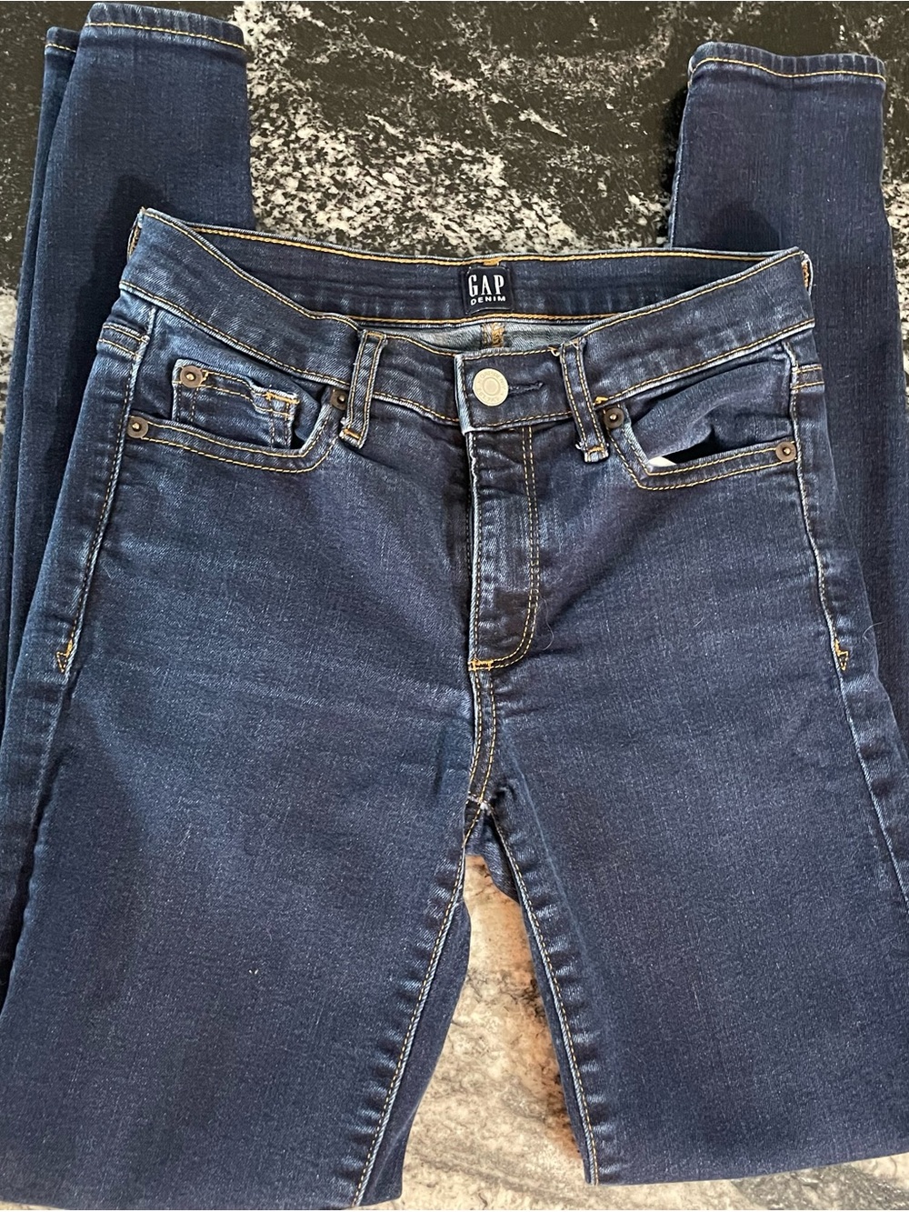 GAP Dark Indigo Skinny Jeans